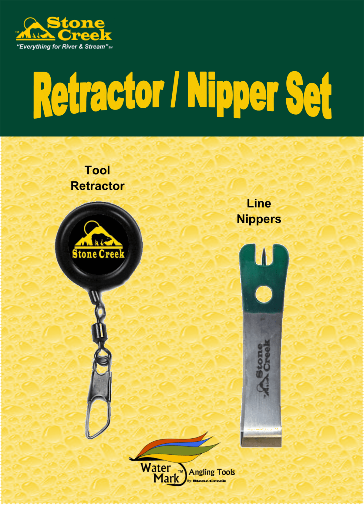 Fly Fishing Retractor/Nipper combo