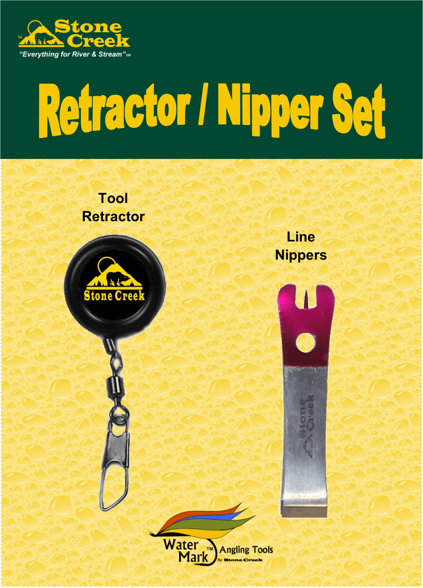 Fly Fishing Retractor/Nipper combo