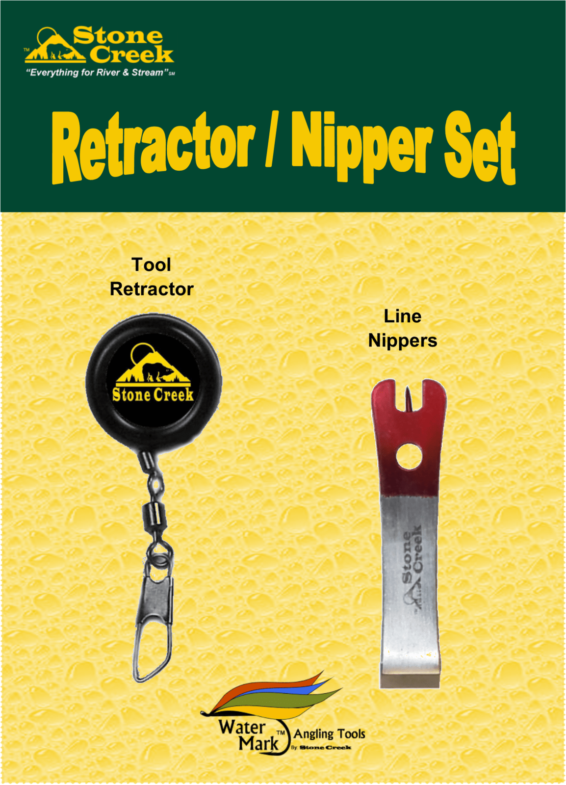 Fly Fishing Retractor/Nipper combo