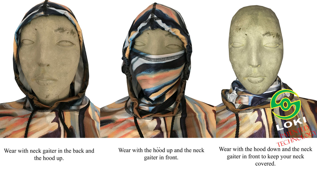 Pow 2 Lightweight Mountain Graphic Hoodie