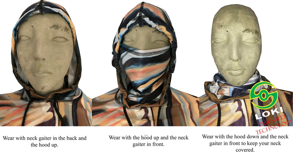 Secluded Brook Trout Graphic Fishing Hoodie