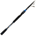 Reaction Tackle Telescopic Spinning Rod – Carbon Travel Fishing Rod – Collapsible Rod for Freshwater and Saltwater