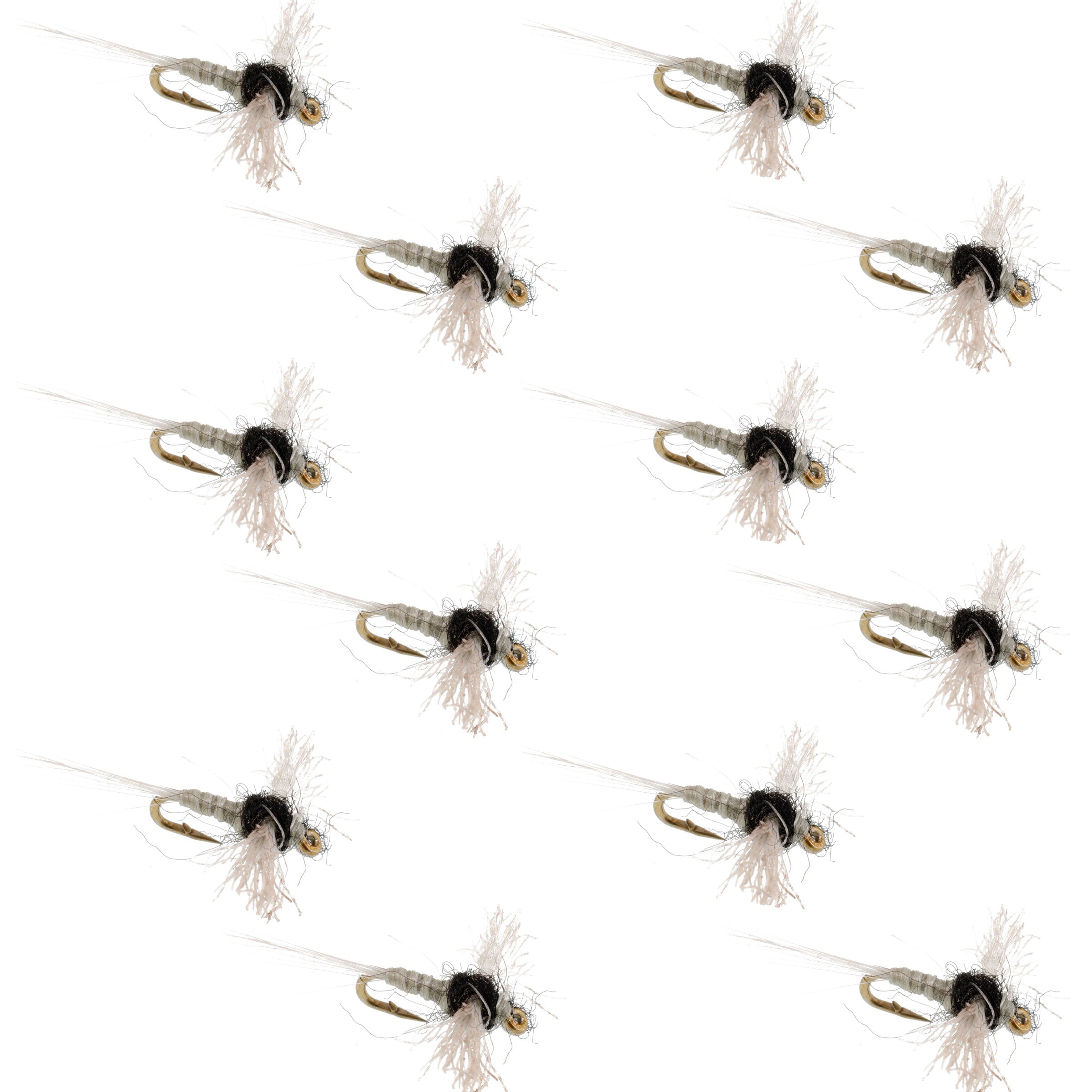Trico Spinner Z-Lon Wing 12 Flies Hook Size 22