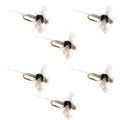 Trico Spinner Z-Lon Wing 6 Flies Hook Size 20