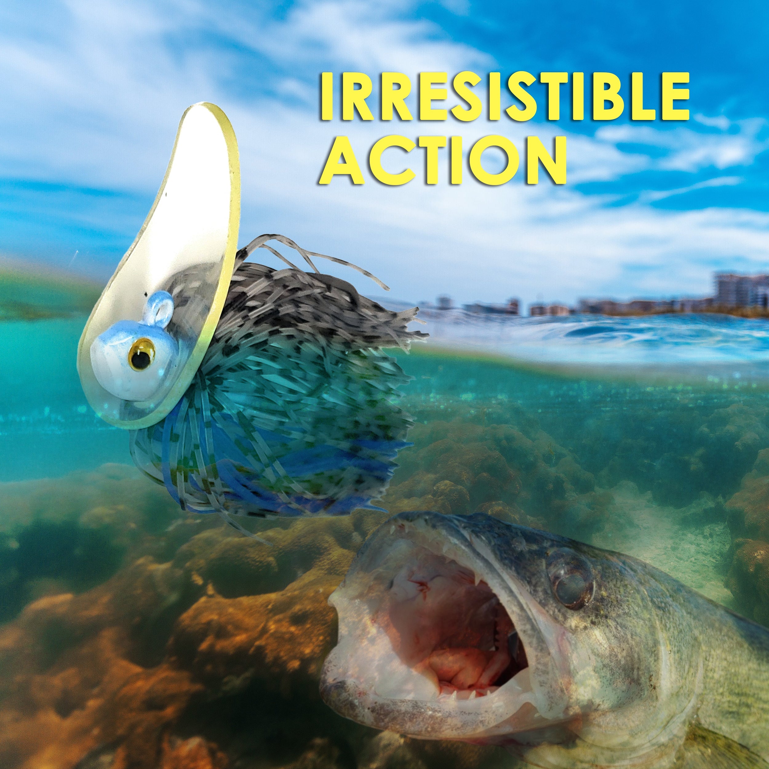 Reaction Tackle Tungsten Wobble Bill Jigs (2-Pack)