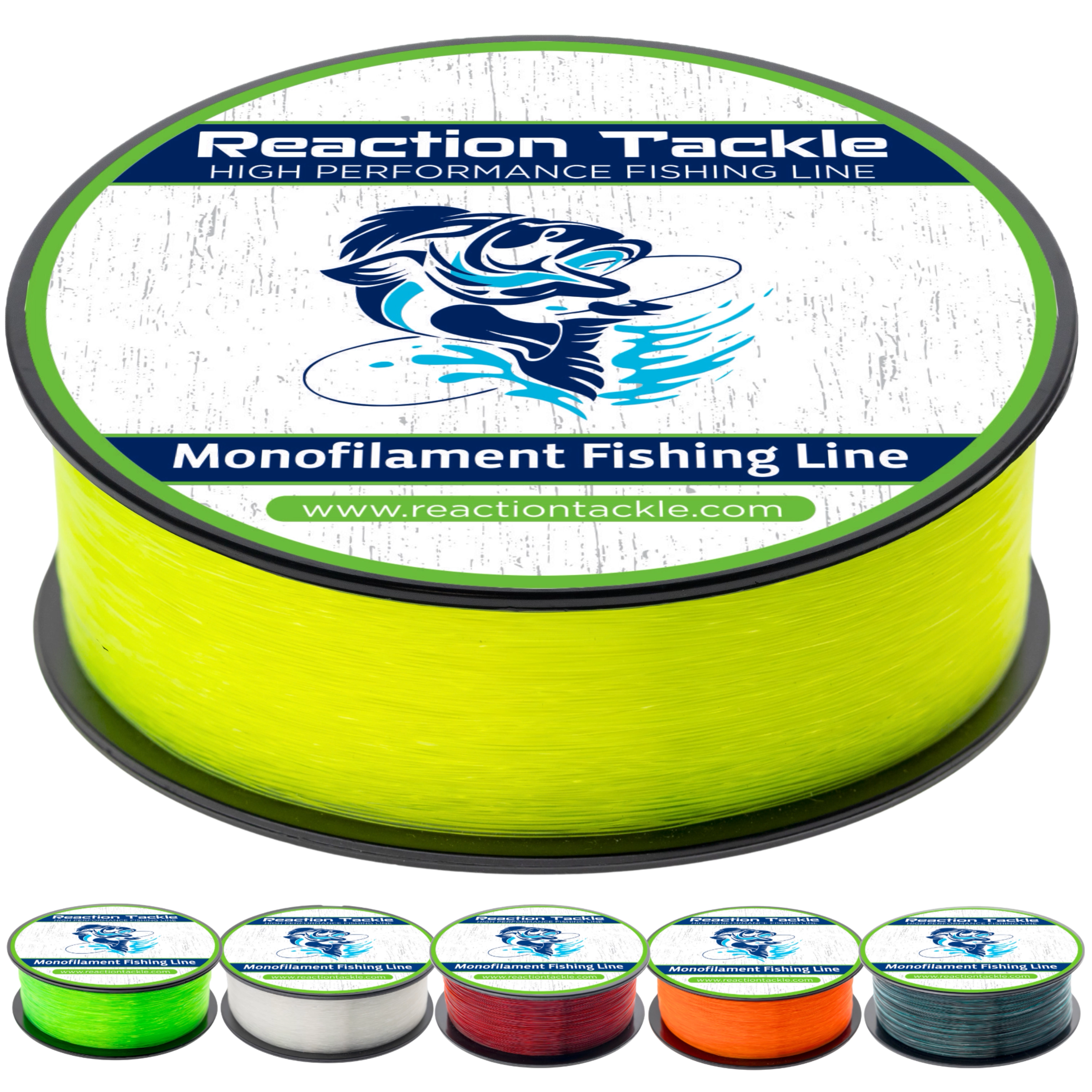 Reaction Tackle Nylon Monofilament Fishing Line