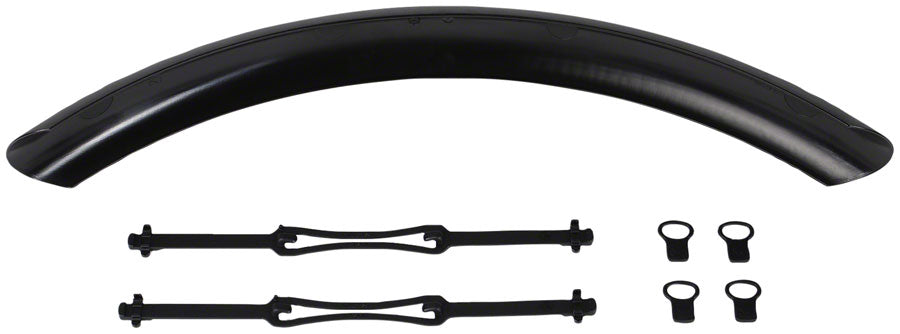 Ortlieb Quick-Rack Mudguard - 72mm Black