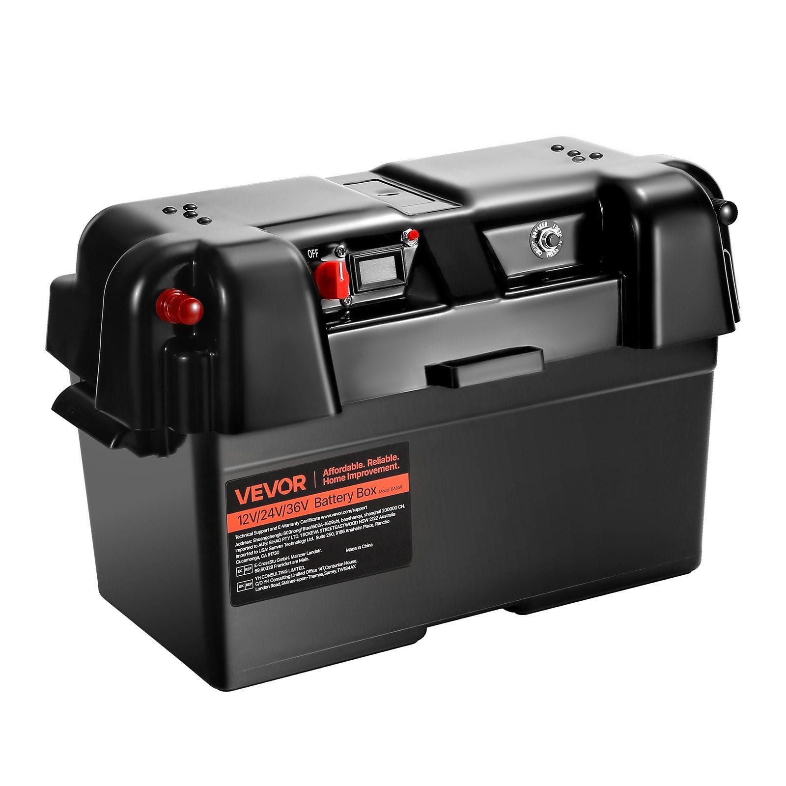 Battery Box Group 24/27 Smart Battery Box 12V/24V/36V for Trolling Motor
