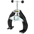 Pipe Clamp, 2 to 6 in, High Strength Ultra Clamp with Quick Acting Screws, Steel Pipe Alignment Tool with Lightweight Design, Black