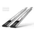 Drawer Slides Side Mount Rails, Soft-Close10 Pairs 22 Inch, Heavy Duty Full Extension Steel Track, Noiseless Guide Glides Cabinet Kitchen Runners with Ball Bearing, 100 Lbs Load Capacity
