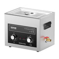 Ultrasonic Cleaner with Heater and Timer, Digital Sonic Cavitation Machine, 240W 10L Stainless Steel Jewelry Cleaner for Professional Tool Watch Glasses Retainer Denture Coin Cleaning