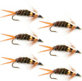 Double Bead Prince Nymph Fly Fishing Flies - 6 Flies Hook Size 8