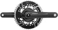 SRAM RED Crankset - 170mm 2x 12-Speed 46/33t 8-Bolt Direct Mount DUB Spindle Interface Natural Carbon E1