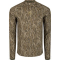 Drake Ol' Tom Mens Early Bird LS Performance Crew MO Bottomland Medium