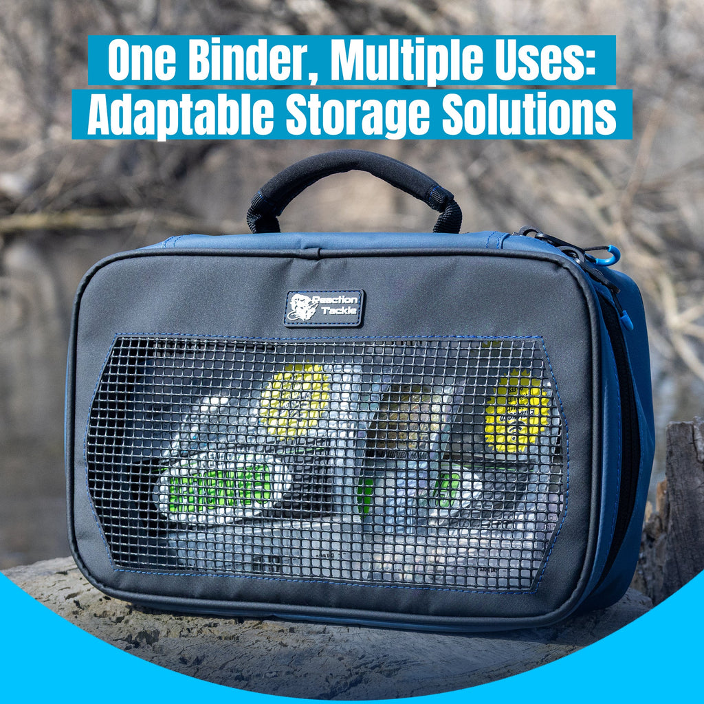 Reaction Tackle Breathable Mesh Bait Binder and Tackle Storage