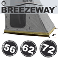 CO-Annex Extension 4 Inch Breezeway 72 Olive