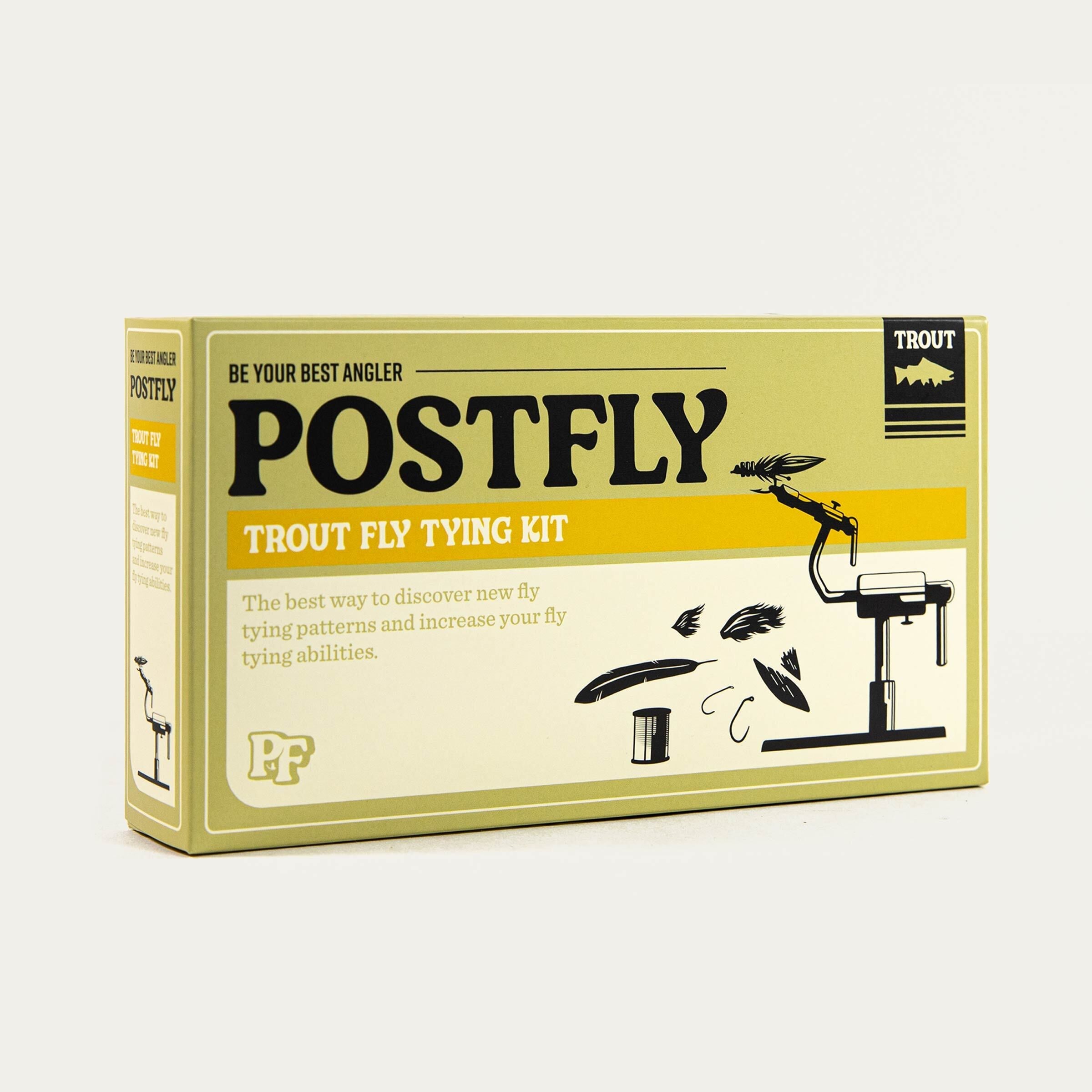 Trout Fly Tying Kit Box